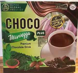 Choco Moringga Plus – Premium Chocolate Drink (10 Sachets) - Rich in Antioxidants & Vitamins