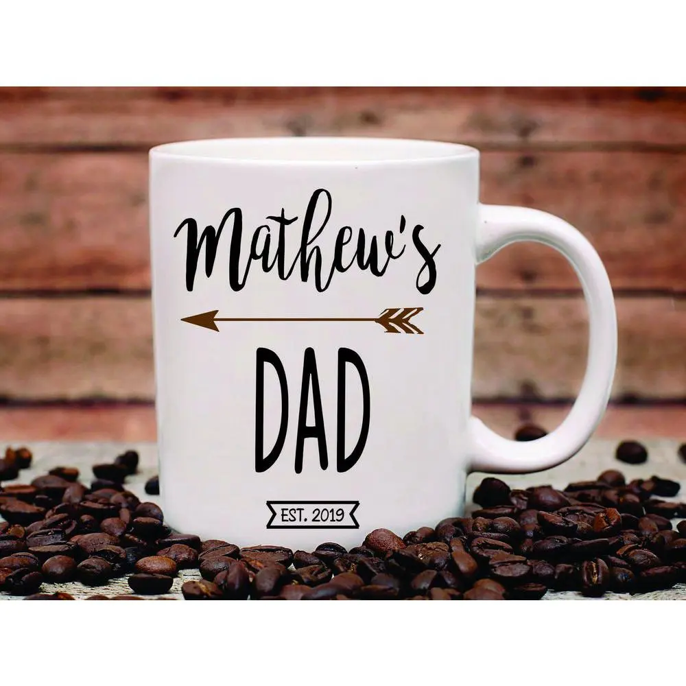 Personalized Dad Mug, New Dad Gift, New Dad Mug, Custom Dad Mug, Gift Father, Dad Christmas Gifts, Christmas Gift Ideas, From Kids, Best Dad