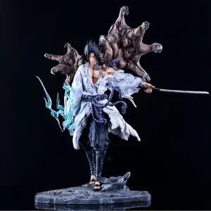 Dynamic PVC Swordman Figure, Battle Pose Collectible Model, Anime Desk Decor, Creative Gift for Fans, Halloween Christmas Birthday Present