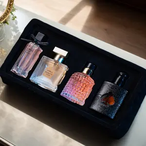 New Flower Story Women's Eau De Parfum Four-piece Set Gift Box Spray Lasting Light Fragrance Flowers Blooming