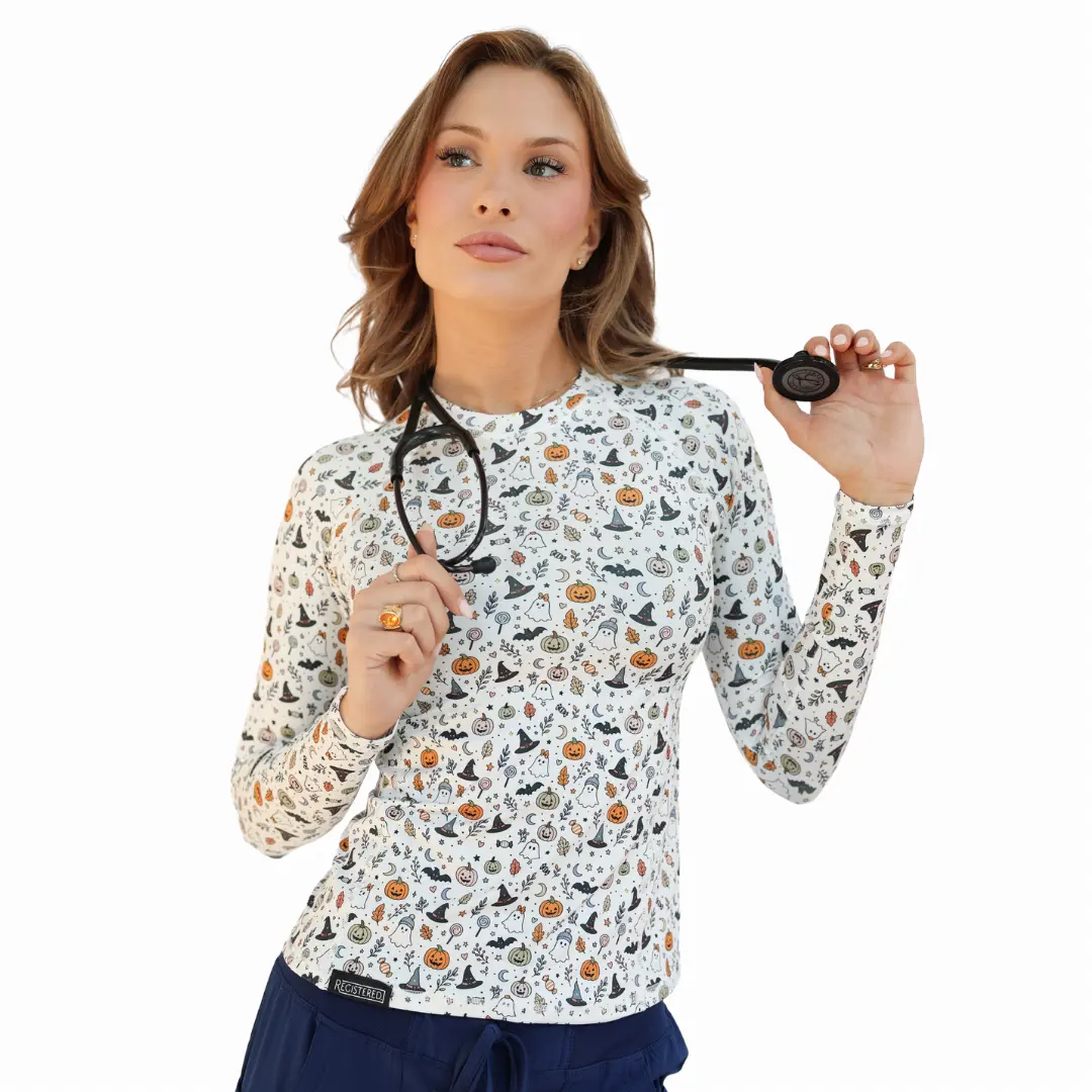 Classic Halloween Athletic Underscrub – Long Sleeve Top