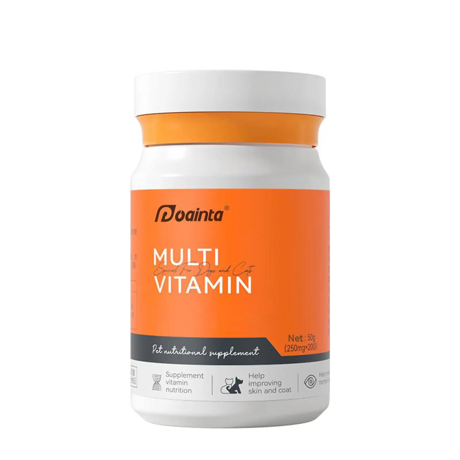 Puainta Multivitamin 12-In-1 Advance Skin Health And Glossy Coat Chews Promotes Healthy Skin, Fur, Body Development, and Maintains Optimal Vision