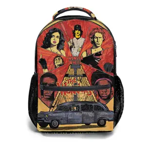 Warriors-Backpacks for Girls, Cute School Backpack for Girls Boys, Aesthetic Bookbag for Teens, Lightweight Classic Backpack for Travel, Work, Picnic A-94