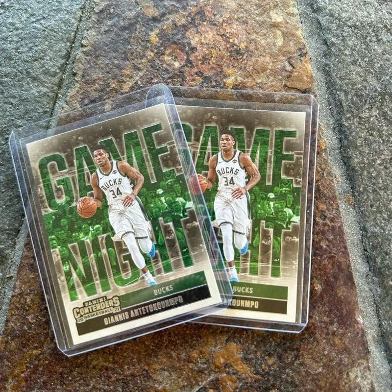 Panini Contenders 2020-21 Giannis Antetokounmpo Game Night Card - Milwaukee Bucks Collectible Trading Card