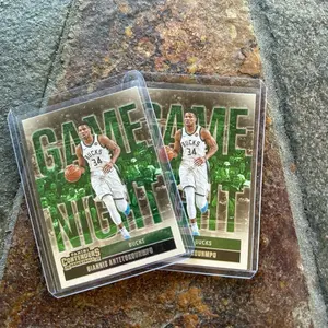Panini Contenders 2020-21 Giannis Antetokounmpo Game Night Card - Milwaukee Bucks Collectible Trading Card