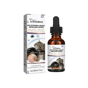Effective Flea & Tick Drops for Dogs & Cats - Easy Application, Lasting Protection! Kills & Prevents Parasites, Safe & Gentle.