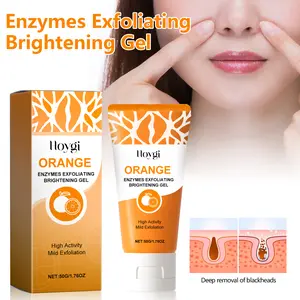 Gentle Hydrating Facial Cleansing Gel with Natural Orange Extract, Refreshing Oil Control Face Wash for Women and Men