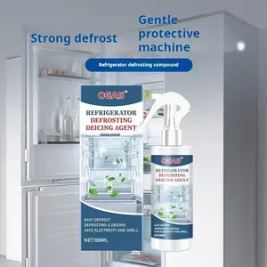 Quick-Acting Freezer Defrost Spray, Home Use Ice Cabinet Cleaner, Dissolves Frost, Specialized Sprayer for Refrigerator Maintenance, Household Cleaning Products