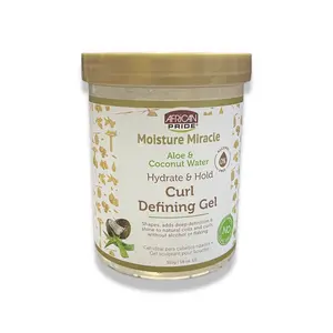 African Pride Moisture Miracle Hydrate And Hold Curl Defining Gel 18oz