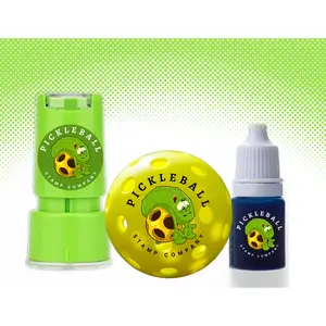 Permanent Self Inking Pickleball Ball Stamp