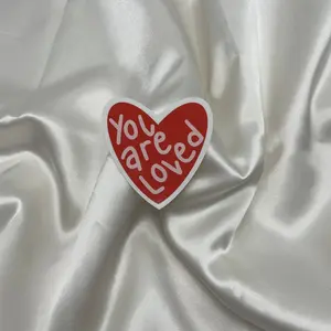 You Are Loved Heart Waterproof Sticker | Inspiring Sticker | Laptop Sticker | Waterbottle Sticker | Self Love Sticker | Mental Health, Vinyl Sticker, 2024 Thanksgiving Sticker