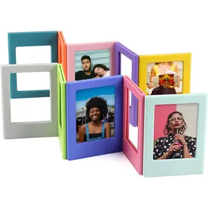 Picture Frame 12 Pack 2x3 Picture Frame Mini Picture Frames Set For Polaroid Frame Instax Frame Photo Frames for Refrigerator Wallet Size Picture Frames