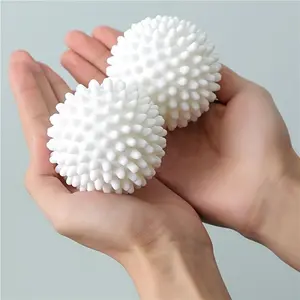 2pcs Reusable PVC Drying Balls, Washing Machine Fabric Softener Balls, Home Clothes Cleaning Tools, Laundry Accessories