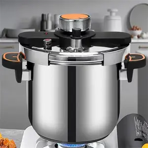 6L Stainless Steel Pressure Cooker, Multifunctional Pressure Cooker with Multiple Pressure Control and Protection, Universal Pressure Cooker for Induction Cooker & Gas Stove
