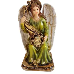 Angel of Abundance Prosperity Positive Energy Abundia Angel de la Abundancia 8” articulos religiosos