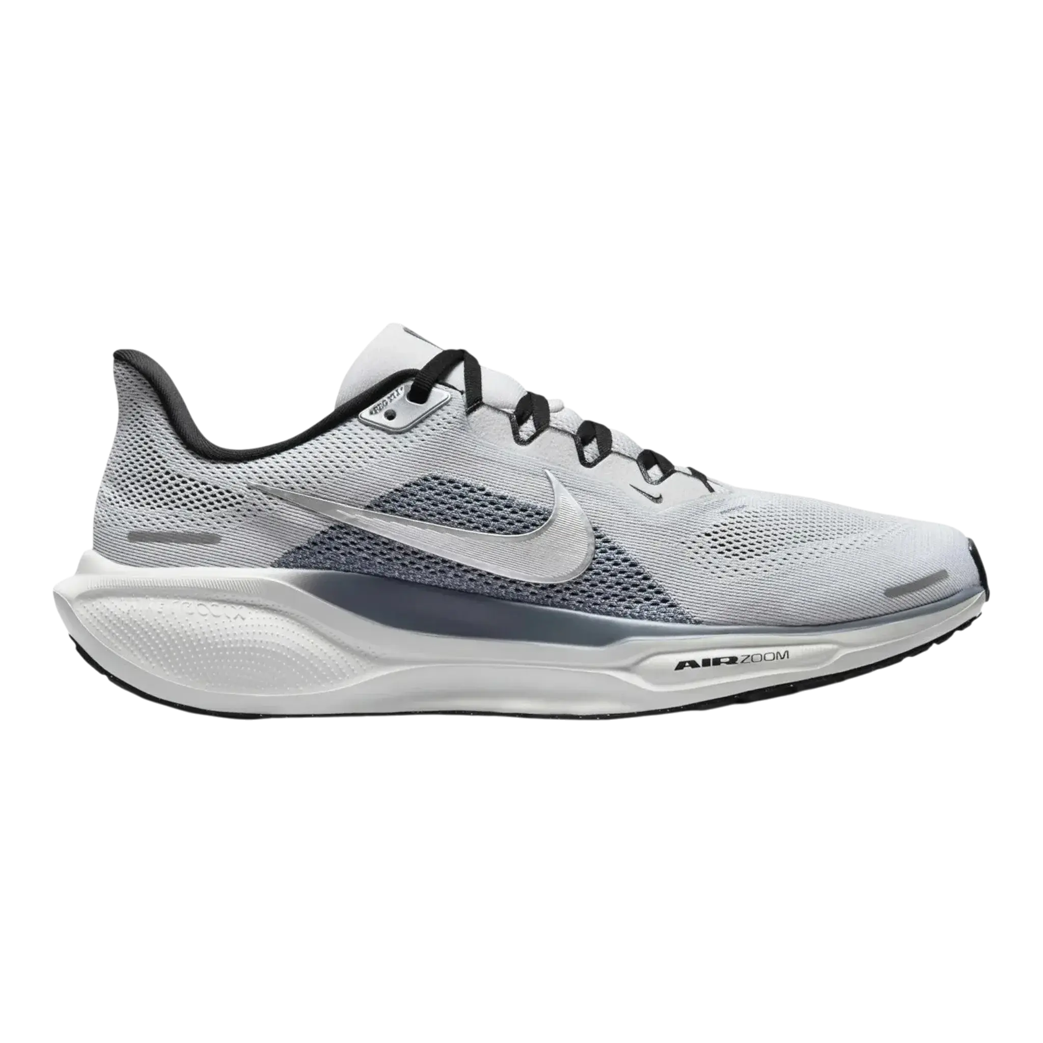 Nike Pegasus 41 Sneaker in Photon Dust / Metallic Silver Mesh | Men's Low-Top