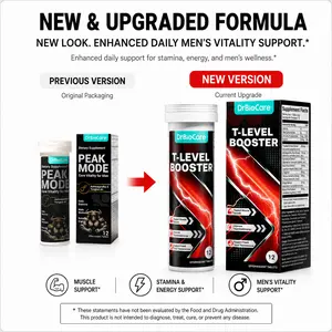 DrBioCare Advanced Men’s Formula Effervescent Tablets - Energy & Physical Wellness Support