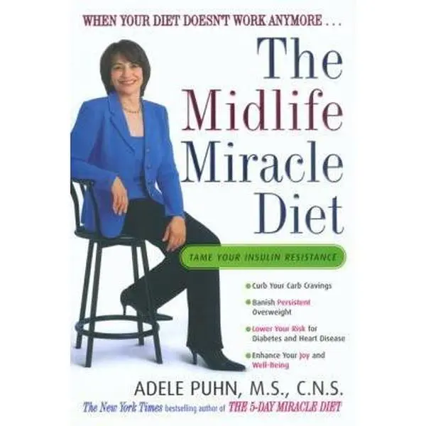 USED-The Midlife Miracle Diet: When Your Diet Doesn't Work Anymore . . . by Adele Puhn (Hardcover)