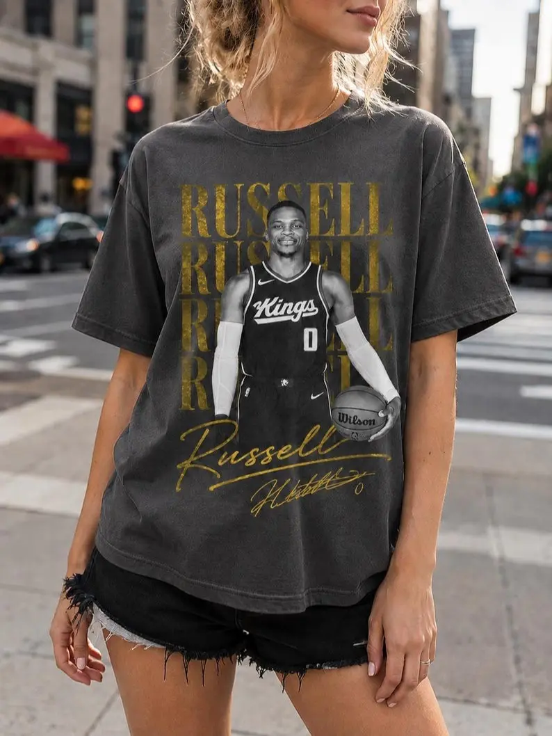 Russell Westbrook Retirement Tee, Westbrook Basketball Shirt, Legend T Shirt, Triple Double Legend Tee, Basketball Fan Gift