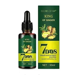 ReGrow 7 Day Ginger Germinal Hair Growth Serum Hairdressing Oil Loss Treatement Haircare Comfort