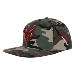 Santa Cruz Stranger Things Hellfire Club Camo Structured Snapback Hat