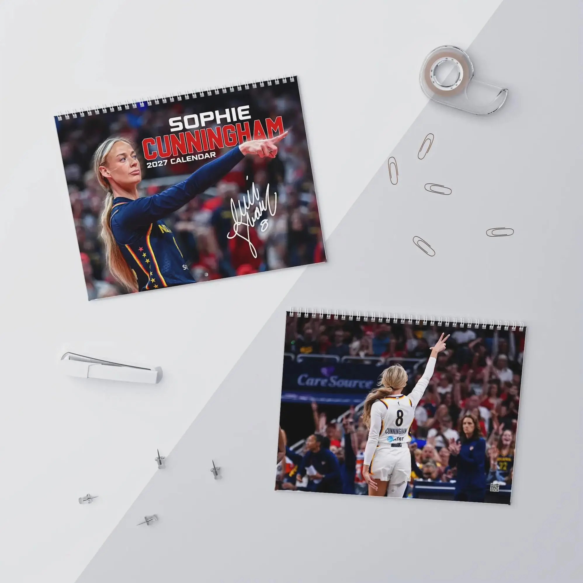 Sophie Cunningham 2027 Basketball Fan Lover Wall Calendar 11x8.5 & 14x11.5 Premi