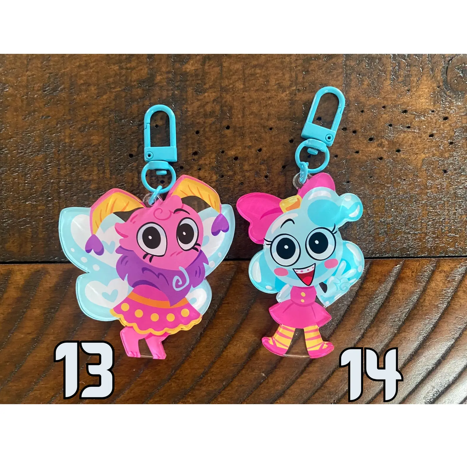 Dandy's World Keychain Cute Acrylic Charms – Razzle & Dazzle