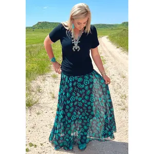 Concho Kreek Maxi Skirt
