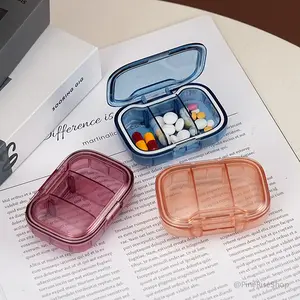 Portable 7-Day Pill Organizer - 3 Meals Daily Medicine Storage Box, Lightweight Compact Easy-to-Carry Case for Outdoor Sports & Leisure