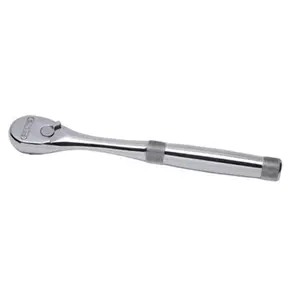 Proto 577-5249XL Premium Ratchet Wrench, 3-8 Inch Drive Standard, for Transit & Fleet Maintenance, with Knurled Bands & Low Profile Lever