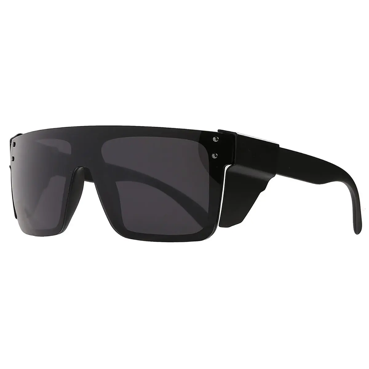 Bingking Polarized Z87 UV400 Men's Safety Sunglasses with Detachable Side Shields – Protective Eyewear for Work, Outdoor, and Industrial Use