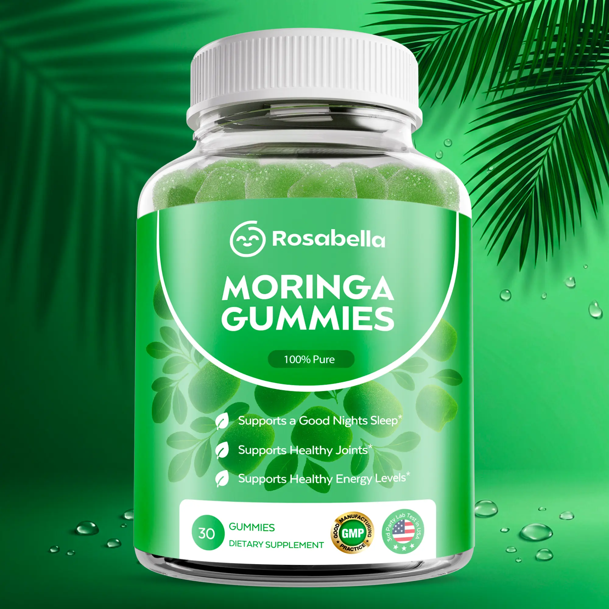 Rosabella Moringa Gummies For Immune Support, Gut Health & Vitamins Rosabella Moringa Gummies For Immune Support, Gut Health & Vitamins