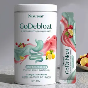 Nestrient GoDebloat - Targeted Support for Bloating & Digestive Balance - 15 Stick Packs