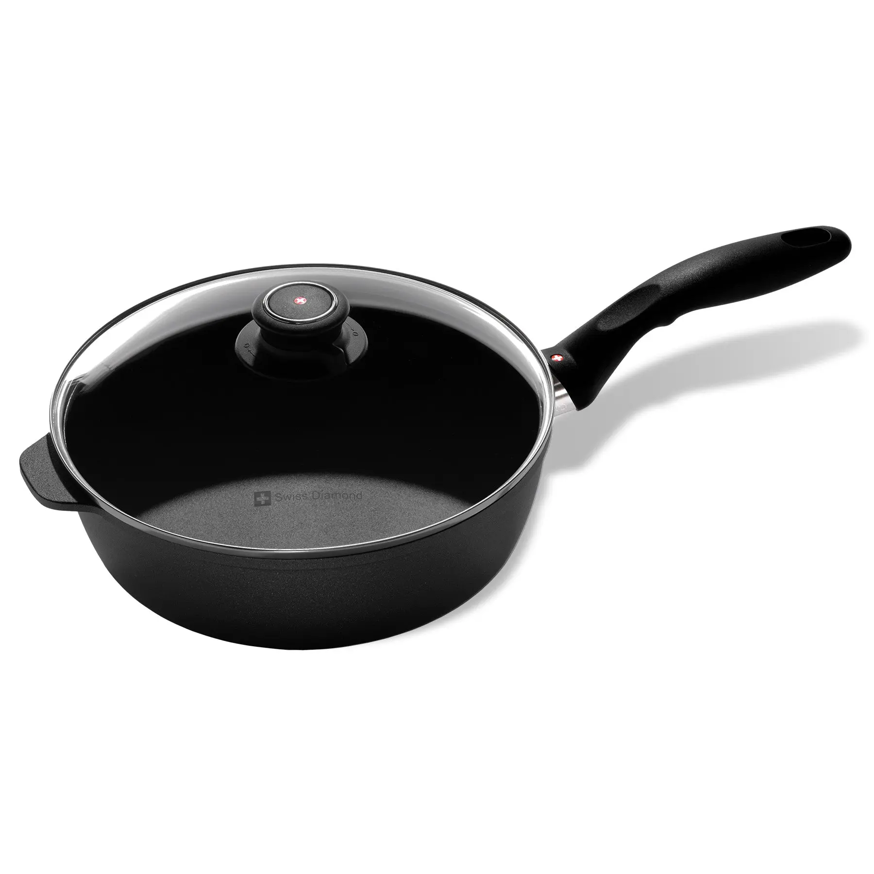 XD Nonstick Saute Pan with Glass Lid | Made in Switzerland