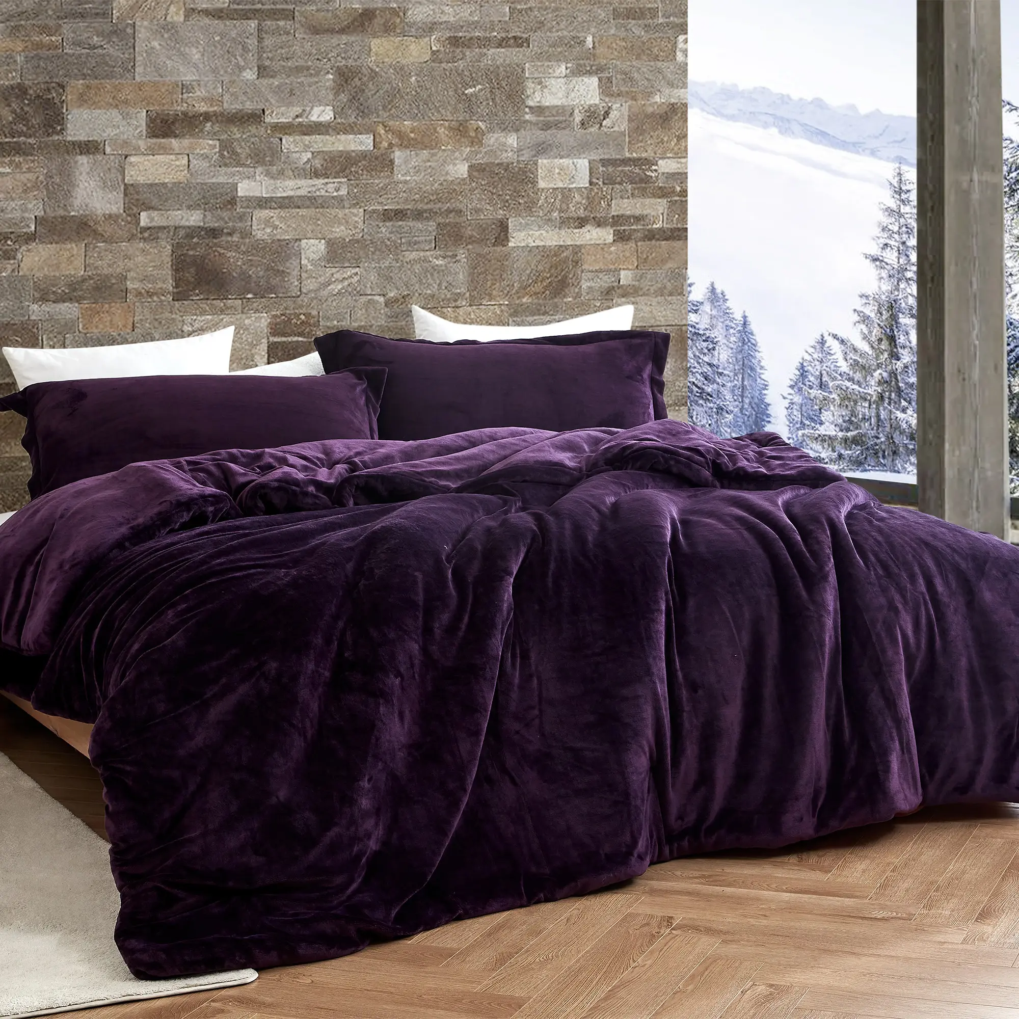 Coma Inducer Oversized Comforter - The Original Plush - Midnight Purple Coma Inducer Oversized Comforter - The Original Plush - Midnight Purple