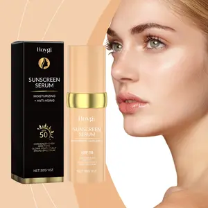 Hoygi Moisturizing Protective Concealer Cream — Hydrates skin, suitable for various skin types; brightens and conceals; lightweight primer with a natural finish