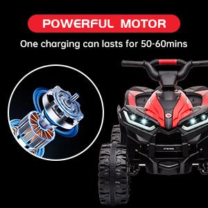 GARVEE 12V Electric Ride-On Tractor with Remote Control, 35W Dual Motors, Bluetooth Music/USB, Safety Belt, 3-Gear Shift, 7 LED Lights, Powered by Battery, Green