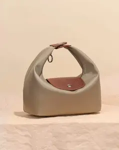 Nylon Crescent Bag Adjustable Strap Crossbody Satchel Lightweight Fashion Crescent Bag Multi-color Daily Handbag Durable Nylon Satchel Versatile Casual Shoulder Bag