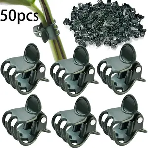 2026 New Model - 50 Pieces of Plant Holders - Orchid Holders - Plant Holders - Plant Support Holders - Flower and Vine Holders - Plant Clips - Used to support stems, vines, trunks, and climbing plants to enable them to grow upright.