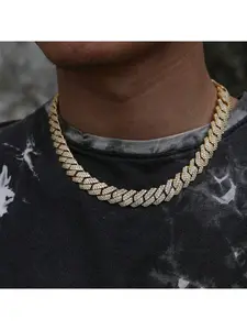 Heavyweight 20mm Cuban Chain! The Ultimate Hip-Hop Necklace, Suitable For Both Men And Women. Perfect For Punk-Inspired Layering, This Unisex Piece Makes An Ideal Birthday Or Party Gift.