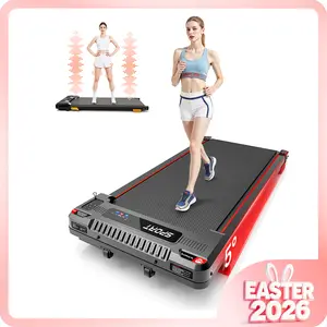 【StepIntoSpring】Walking Vibration Pad , Incline Under Desk Treadmill 330lbs Capacity, 2.5HP Portable Treadmills for Home, Compact Treadmills Mini Running Machine with Remote Control
