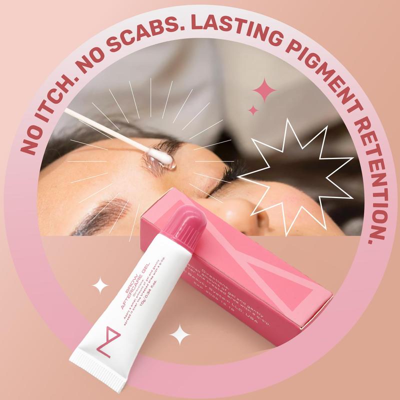 M - PACK OF 25 Brow Eyebrows Aftercare Gel Ointment For Microblading, Brows & Permanent Make Up - Repair Cream Tube - Anti-Inflammatory, Better Pigment Retention Eyebrow Protector 10g/0.34 fl oz