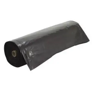 Thermwell  Plastic Sheeting 10 Ft. X 25 Ft. Black