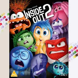 1 set of DIY diamond painting kit, 5D diamond art kit, DIY decoration cartoon characters, emotional expression, vibrant colors. Mosaic, diamond art, DIY art home decor.