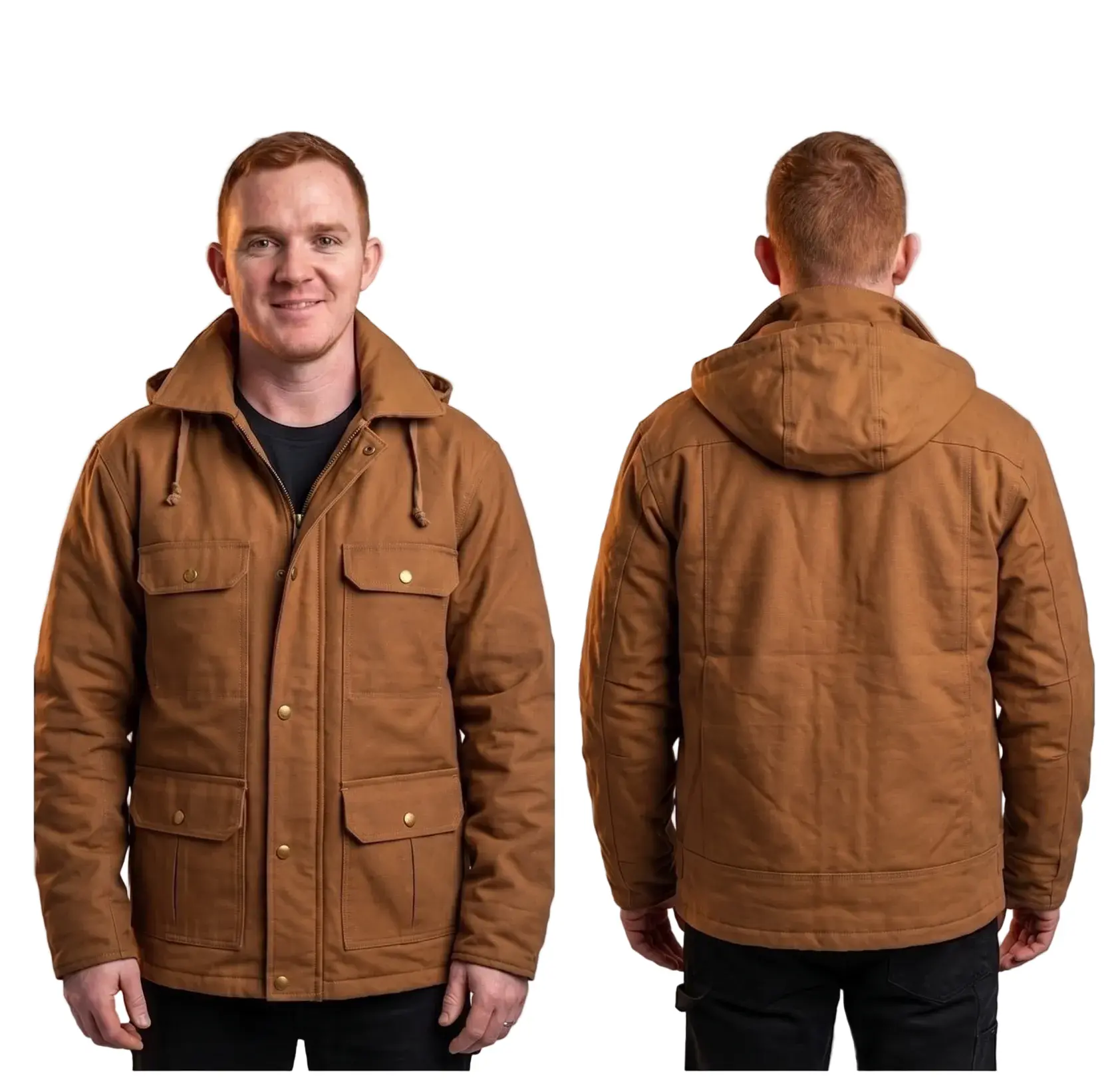 Insulated Gear Men’s Big & Tall Winter Work Jacket