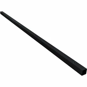 Lorell  1 in. Invent Training Table Base Stiffener Support Bar for 60 in. Tabletop, Black