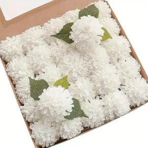 Artificial Flower, Artificial Hydrangea, 25pcs/box Faux Flower, Decorative Flower for Home Party Wedding, DIY Decorative Supplies for Home Decor, Fruit