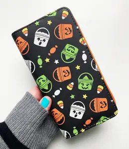 Boo Bucket Long Wallet
