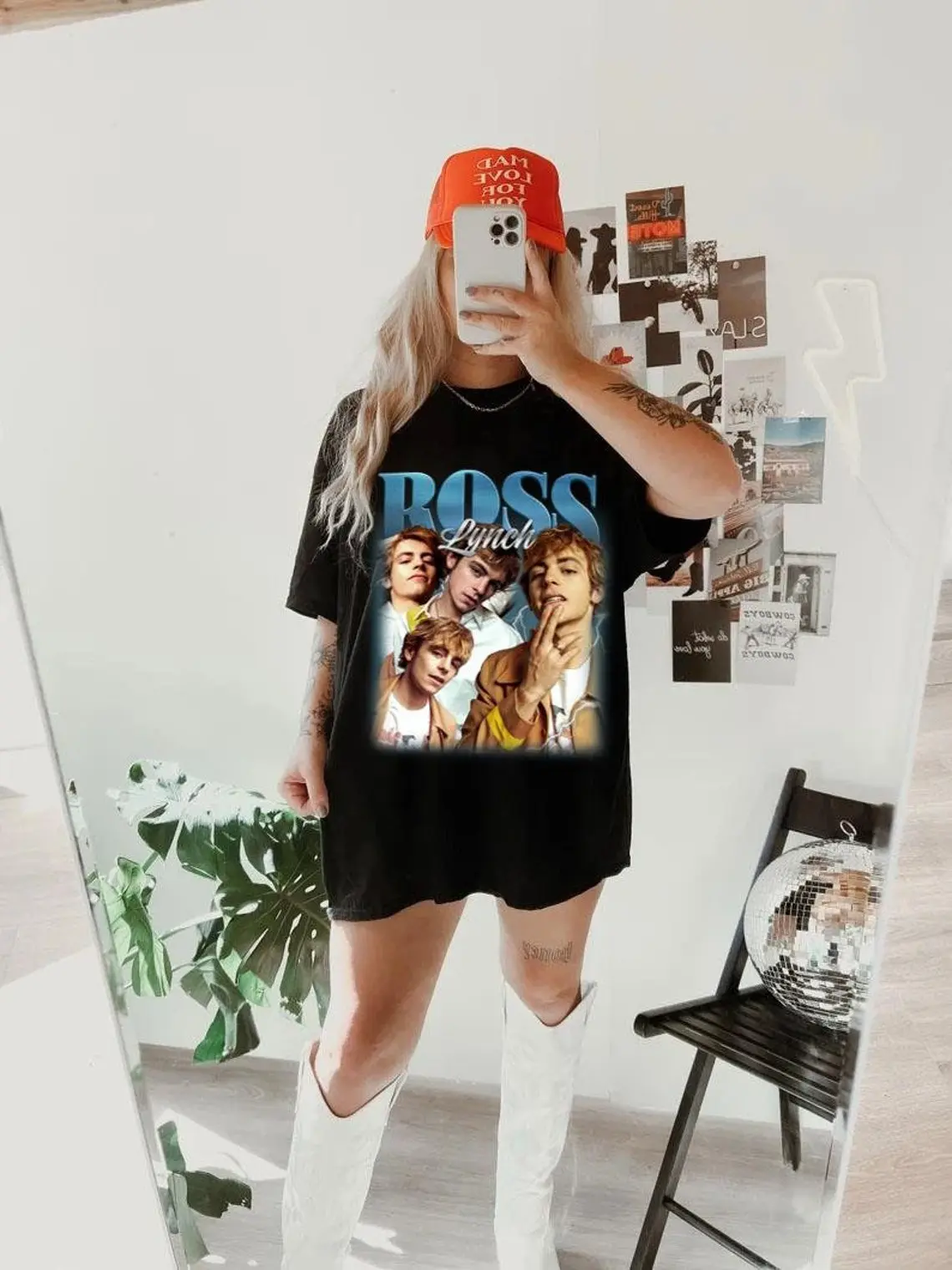 ROSS LYNCH Vintage T-Shirt, Austin Lynch Graphic T-shirt, Lynch Pop Rock Band shirt, Ross Shor Lynch Retro 90's Fans T-shirt,