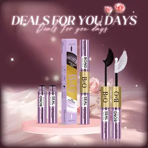 【Upgrated Bond & Seal 】B&Q ONE WEEK Lash Glue,NEW Latex-free Gentle Formula,Stronghold Long Lasting Wear for DIY Lashes, Makeup Cosmetic Black White Glue,Removable No Residue #dealsforyoudays